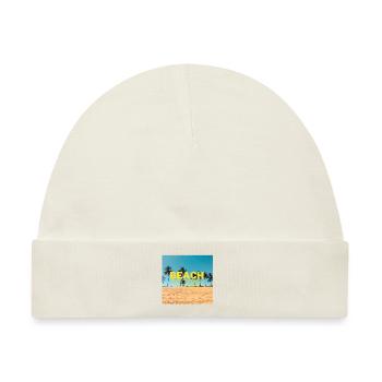 Beach 15 - Baby Premium Organic Mütze - Naturweiß - Vorne