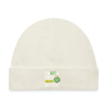Horror Schrecklich Kostüm - Baby Premium Organic Mütze - Naturweiß - Vorne