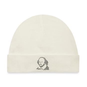 William Shakespeare - Baby Premium Organic Mütze - Naturweiß - Vorne