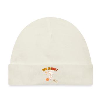 Süßes oder Saures - Baby Premium Organic Mütze - Naturweiß - Vorne