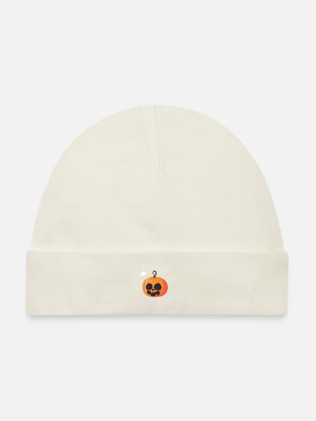 Lustiges Halloween - Baby Premium Organic Mütze - Naturweiß