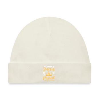 Drama Queen Frau - Baby Premium Organic Mütze - Naturweiß - Vorne