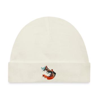 Chinesische Mauer, ein Meisterwerk - Baby Premium Organic Mütze - Naturweiß - Vorne