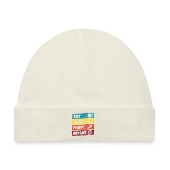 Lackierer Spraydose Handwerk - Baby Premium Organic Mütze - Naturweiß - Vorne