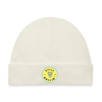 Stille Walzen - Baby Premium Organic Mütze - Naturweiß - Vorne