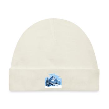 Echte Wintergefühle - Baby Premium Organic Mütze - Naturweiß - Vorne