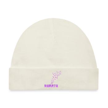 Spaß Renate - Baby Premium Organic Mütze - Naturweiß - Vorne