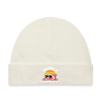 Blobfisch - Baby Premium Organic Mütze - Naturweiß - Vorne