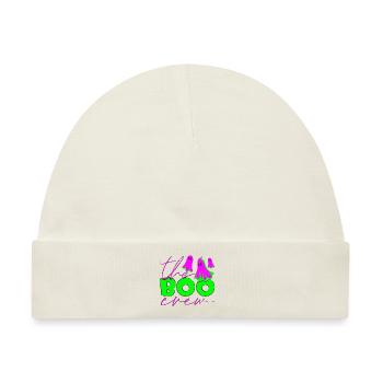 boo crew - Baby Premium Organic Mütze - Naturweiß - Vorne