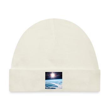 Cosmic Perspective - Baby Premium Organic Mütze - Naturweiß - Vorne