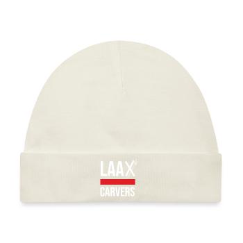 Laax Carvers - Baby Premium Organic Mütze - Naturweiß - Vorne