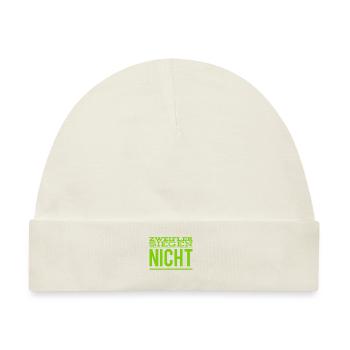 ich siege - Baby Premium Organic Mütze - Naturweiß - Vorne
