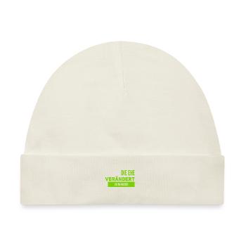 Veränderung durch Ehe - Baby Premium Organic Mütze - Naturweiß - Vorne