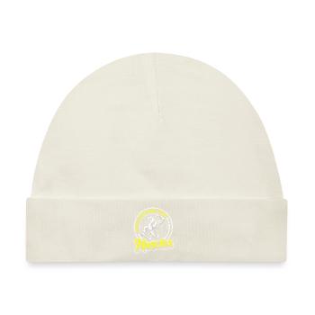 Trainer Muskeln Pumper Studio - Baby Premium Organic Mütze - Naturweiß - Vorne