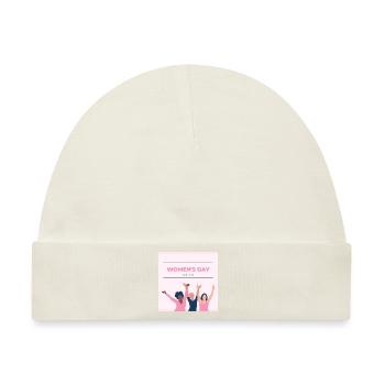 Women‘s day - Baby Premium Organic Mütze - Naturweiß - Vorne