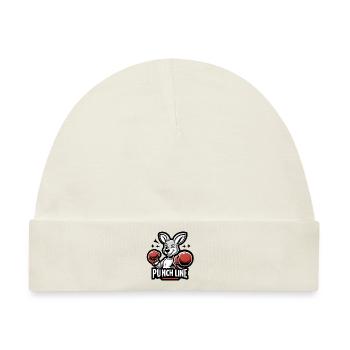 Punch Line - Baby Premium Organic Mütze - Naturweiß - Vorne