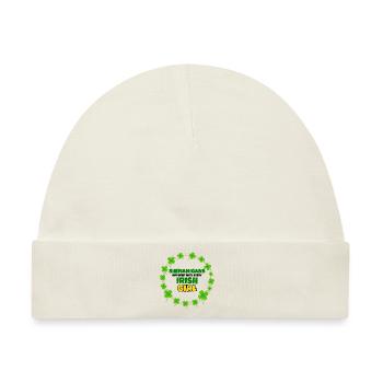 Schabernack inklusive: Irisches Mädchen St. Patrick's Day - Baby Premium Organic Mütze - Naturweiß - Vorne