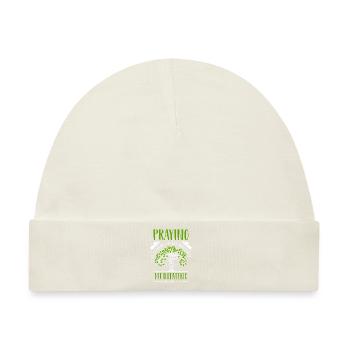 Yoga Zen Achtsamkeit - Baby Premium Organic Mütze - Naturweiß - Vorne
