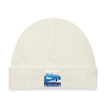 Antarktis - Der Internationale Kontinent - Baby Premium Organic Mütze - Naturweiß - Vorne