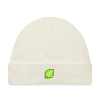Backwaren Backwaren Backen - Baby Premium Organic Mütze - Naturweiß - Vorne
