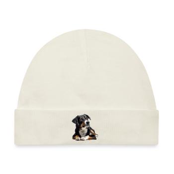Danish Swedish Farmdog - Baby Premium Organic Mütze - Naturweiß - Vorne