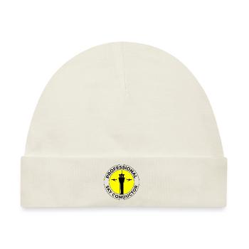 Fluglotse ATC Aviation Humor Flugzeug - Baby Premium Organic Mütze - Naturweiß - Vorne