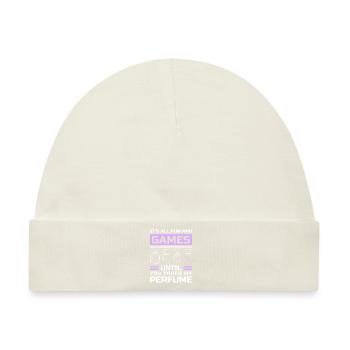 Duft Riechen Parfümeur Sammler - Baby Premium Organic Mütze - Naturweiß - Vorne