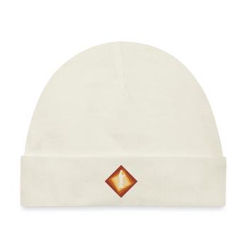 Leseratte Writing Literatur - Baby Premium Organic Mütze - Naturweiß - Vorne