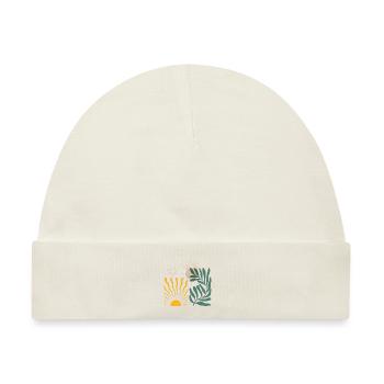 Abstrakter Sommermoment - Baby Premium Organic Mütze - Naturweiß - Vorne