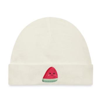 Kawaii Wassermelone - Baby Premium Organic Mütze - Naturweiß - Vorne