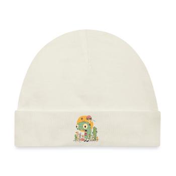 Kleines Monster in der Natur - Baby Premium Organic Mütze - Naturweiß - Vorne