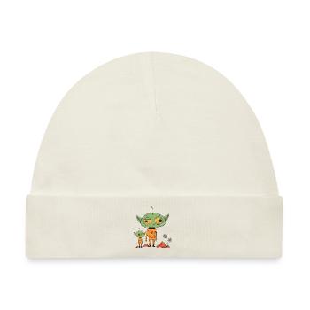 Die letzte Blume - Baby Premium Organic Mütze - Naturweiß - Vorne