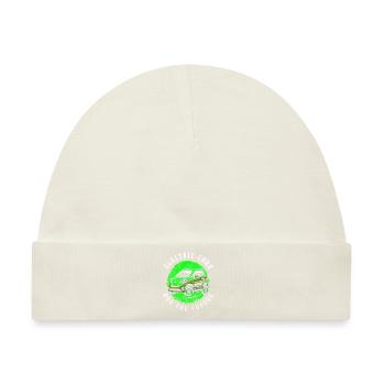 Elektroauto Umwelt Leistung - Baby Premium Organic Mütze - Naturweiß - Vorne