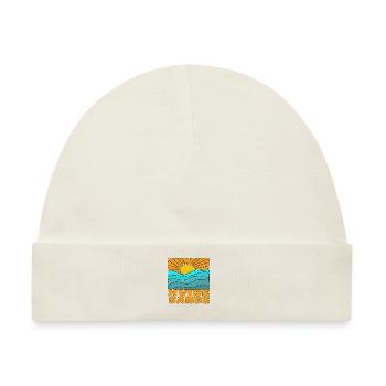 Hvide Sande Dänemark - Baby Premium Organic Mütze - Naturweiß - Vorne