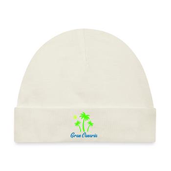 gran canaria - Baby Premium Organic Mütze - Naturweiß - Vorne