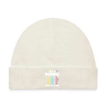 Kawaii Getränk - Baby Premium Organic Mütze - Naturweiß - Vorne