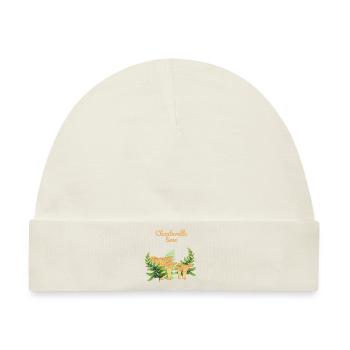 Pfifferlinge im Wald - Baby Premium Organic Mütze - Naturweiß - Vorne