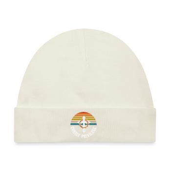 Jesus Gott Christliche Kirche Kreuz Glauben Glauben - Baby Premium Organic Mütze - Naturweiß - Vorne