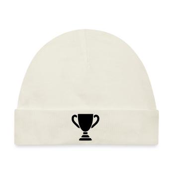 Trophäe - Baby Premium Organic Mütze - Naturweiß - Vorne