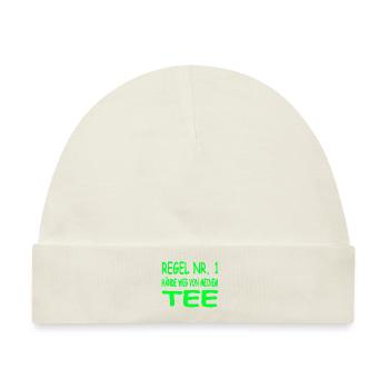 Tee - Baby Premium Organic Mütze - Naturweiß - Vorne
