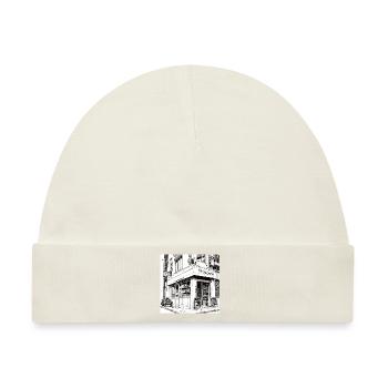 Haus Laden Manga - Baby Premium Organic Mütze - Naturweiß - Vorne