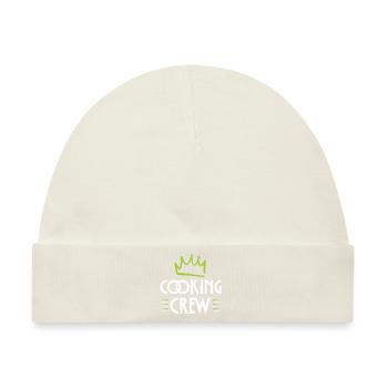 Cooking Crew - Baby Premium Organic Mütze - Naturweiß - Vorne