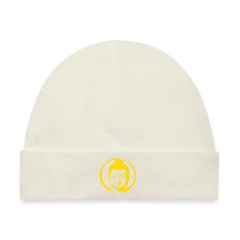 Buddha - Baby Premium Organic Mütze - Naturweiß - Vorne