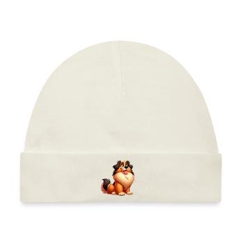 Leonberg - Baby Premium Organic Mütze - Naturweiß - Vorne