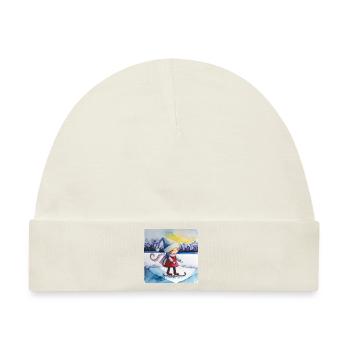 Ein bisschen Frost - Baby Premium Organic Mütze - Naturweiß - Vorne