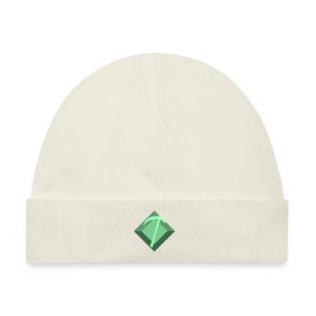 Bergbau Minenarbeiter Bergarbeiter - Baby Premium Organic Mütze - Naturweiß - Vorne