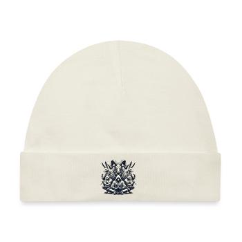Beschütze die unbekannten wilden Legenden - Baby Premium Organic Mütze - Naturweiß - Vorne