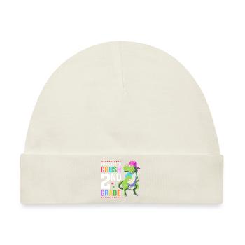 2. Klasse - Baby Premium Organic Mütze - Naturweiß - Vorne