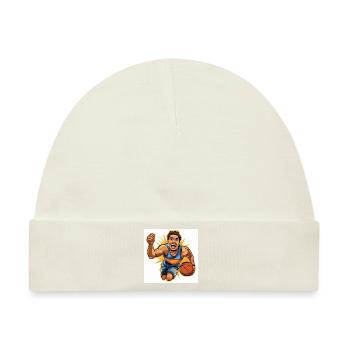 Dominanz in der Luft - Baby Premium Organic Mütze - Naturweiß - Vorne