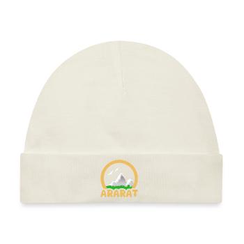 Ararat als Trekking - Baby Premium Organic Mütze - Naturweiß - Vorne